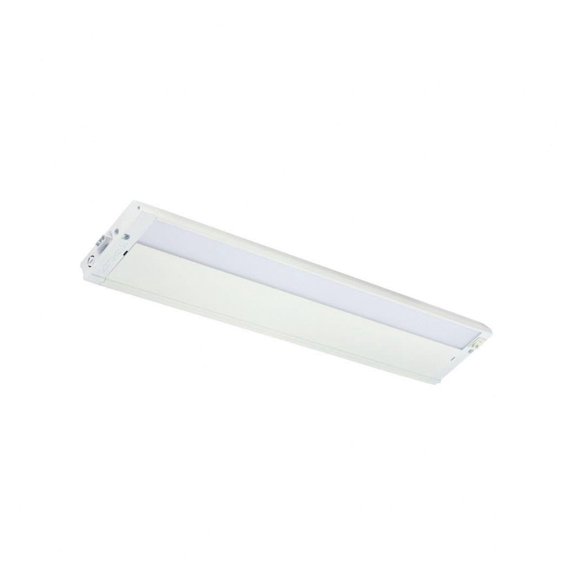 4U Series 22" 120V LED Under Cabinet Light in White, 3000K, (22" L x 4.5" W x 1"H), 4U30K22WHT