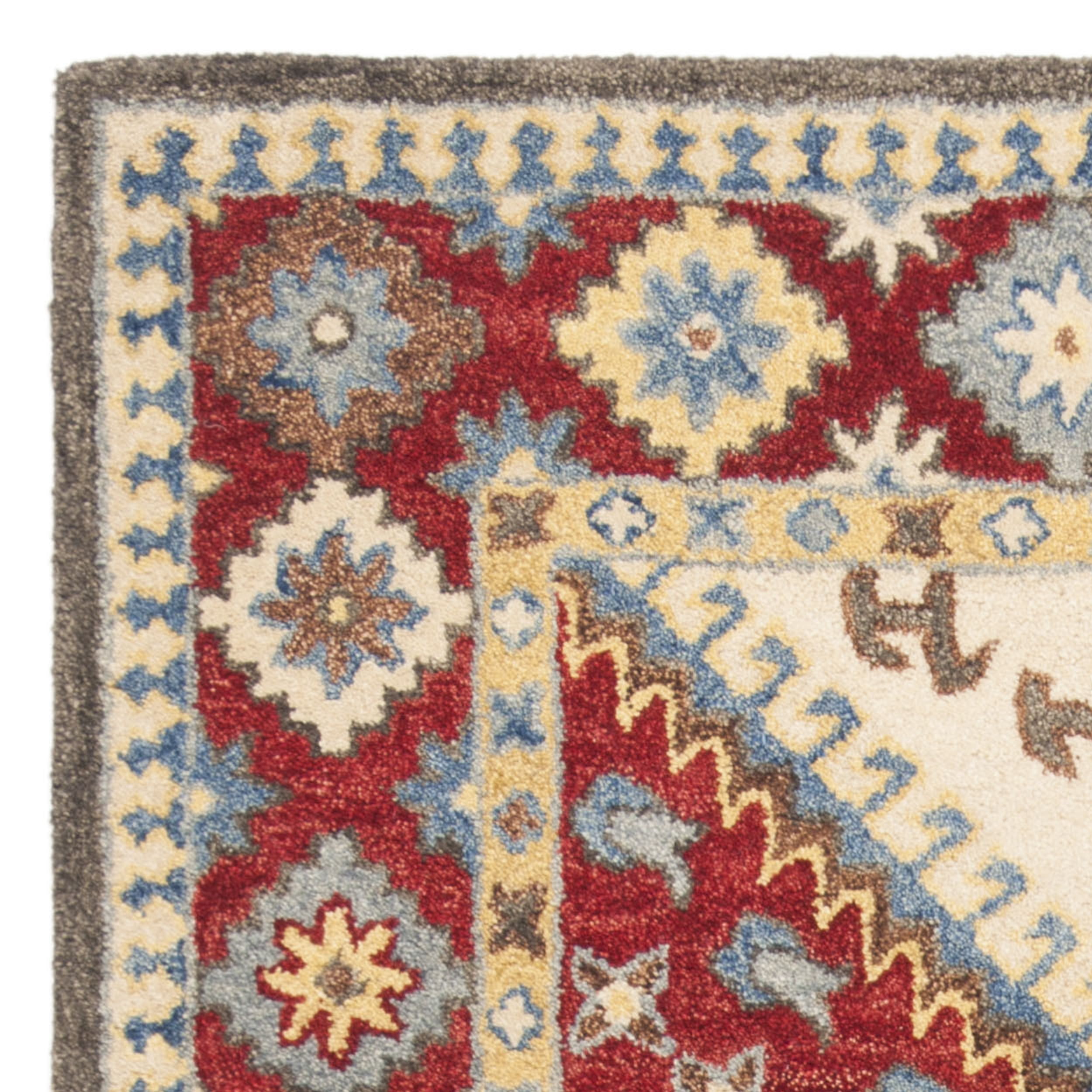 SAFAVIEH Antiquity Cennetig Geometric Area Rug, Red/Ivory, 5' x 8'