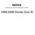 thumbnail image 2 of Transit Auto Bras de Commande de Suspension Roulant avant Gauche avec Tige de Liaison Intérieure Extérieure à Rotule & Kit de Stabilisateur de Barre de Direction (6 Pcs) pour Voiture 1999-2000 Honda Civic Si K7T-103691, 2 of 10