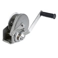 thumbnail image 2 of 800lbs 304 Stainless Steel Hand Winch With Self-locking, Boat Windlass Truck Auto Manual Lifting Hoist Tractor, 2 of 3
