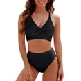 thumbnail image 1 of Set de bikini Blooming Jelly, cintura alta, 2 piezas, 2025, 1 of 6