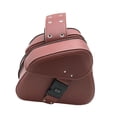thumbnail image 4 of Alforjas para motocicleta, bolsas para SILLÍN de motocicleta, almacenamiento Universal de gran capacidad, Bolsa lateral para motocicleta, bolsas de marrón rojo, 4 of 8