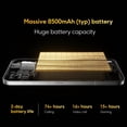 thumbnail image 6 of Xiaomi POCO X8 PRO MAX 5G Ai Blue, 512GB+12GB 6.83" AMOLED 120Hz 50MP 8500mAh NFC Dual SIM Unlocked Model Tmobile Mint Tello & Global 2602BPC18G, 6 of 8