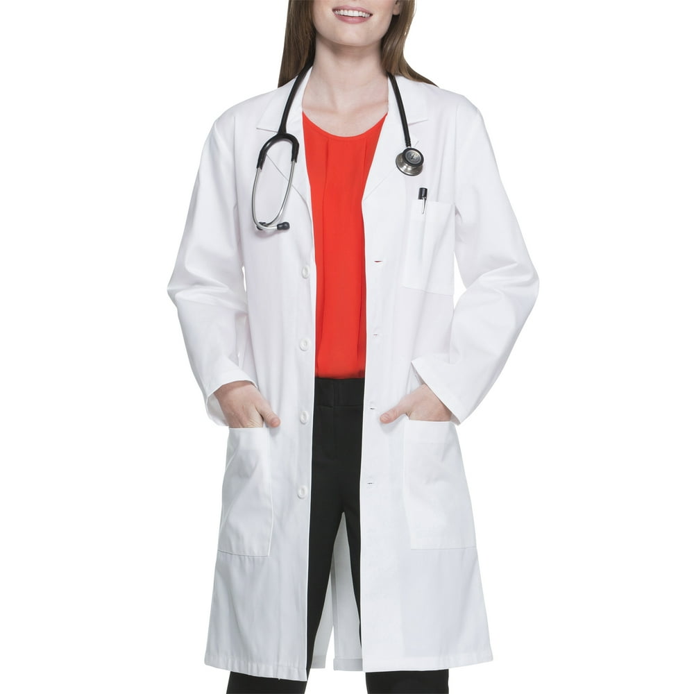 Scrubstar Unisex Core Essentials 40" Antimicrobial Lab Coat Walmart