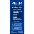 thumbnail image 5 of Brita Elite Replacement Water Filter, 6 Month Filter Life, Reduces Lead, Compatible with All Brita Pitchers & Dispensers, 1 Pack, 5 of 12