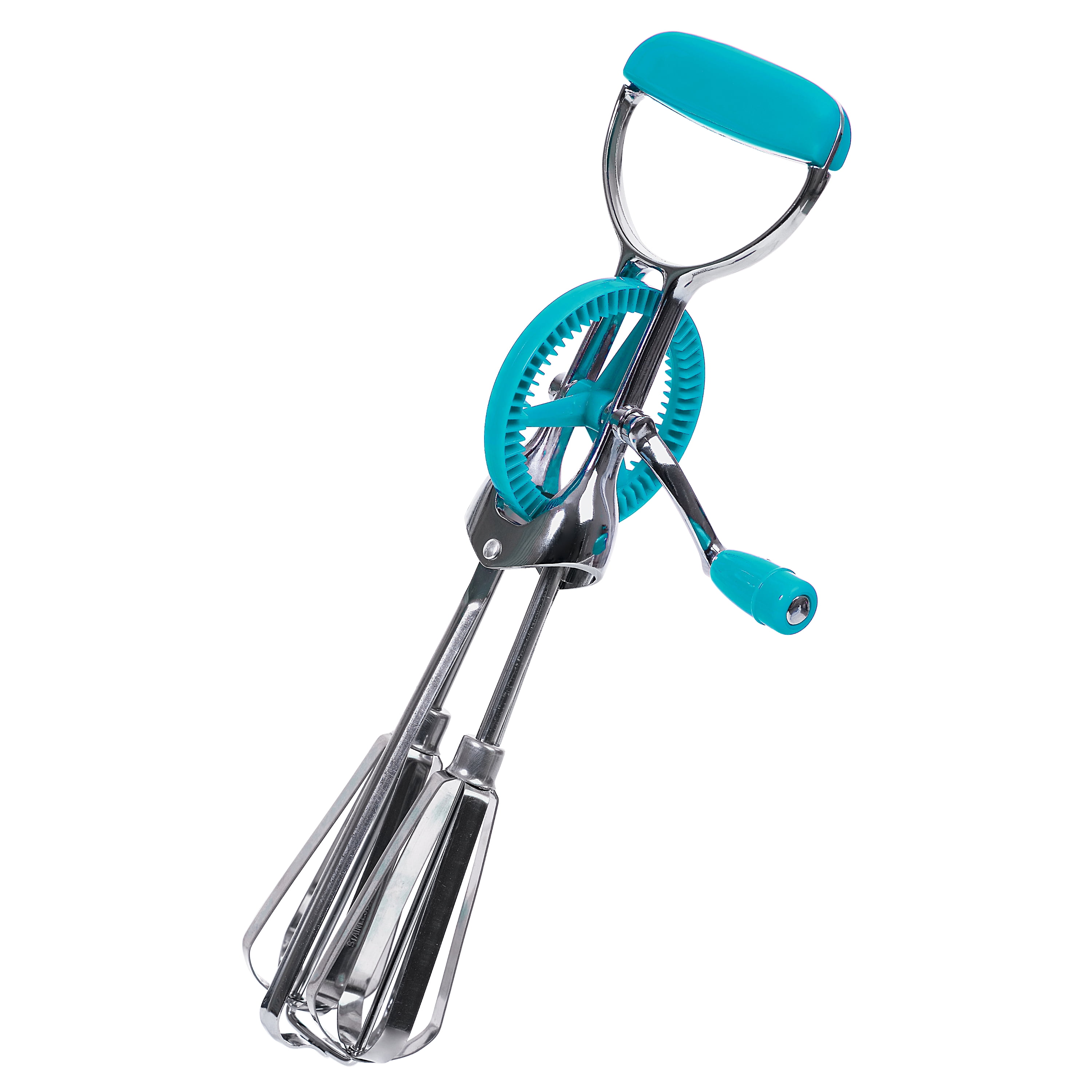 Progressive International Classic Blue Stainless Steel Egg Beater