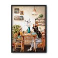 thumbnail image 2 of Cuadros Decorativos Bordado de punto de cruz 11CT Impreso Canvas Crafts (FJ0808 Afternoon Tea) Tmvgtek embutido en tela, 2 of 9