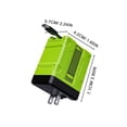 thumbnail image 2 of 120W Dual-Port Fast Charger with Retractable Cables for All Smartphones, Tablets, & Laptops, Wall Quick Charge Adapter, 2 of 7