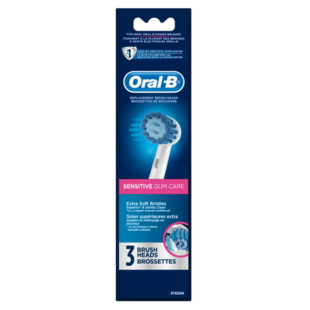 Oral-B Sensitive Replacement Electric Toothbrush Head 3