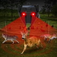 thumbnail image 2 of AMIAEDU Solar Animal Repellent,Nocturnal Animal Deterrent Device with Flashing Lights-Chase Away Raccoon,Coyote,Deer,Fox,Cat,Outdoor Pest Control for Garden,​Chicken Coop & Farm, 4Packs, 2 of 8
