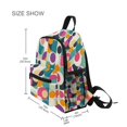 thumbnail image 3 of FORMRS Kids School Backpack with Front Zippered Pocket 12" Student Travel Daypack, Green Geometric, 3 of 6