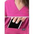 thumbnail image 4 of Adar Pro Scrubs For Women - Sweetheart V-Neck Scrub Top, 4 of 7