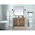 thumbnail image 6 of Elegant Decor Grant 48" Single Bathroom Vanity with Backsplash in Natural Oak, 6 of 8
