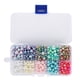 thumbnail image 2 of 1 caja hecha a mano de cuentas redondas de plástico, joyería artesanal, collar, accesorios de decoración de ropa, 2 of 5