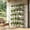 Chrome, variant on GDF Studio 6-Tier Metal Wire Shelving Unit, Adjustable Heavy Duty Storage Rack, Chrome