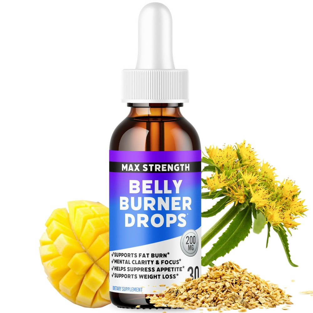 Diet Drops Belly Fat Burner Weight Loss Supplement Pills Faster Fat