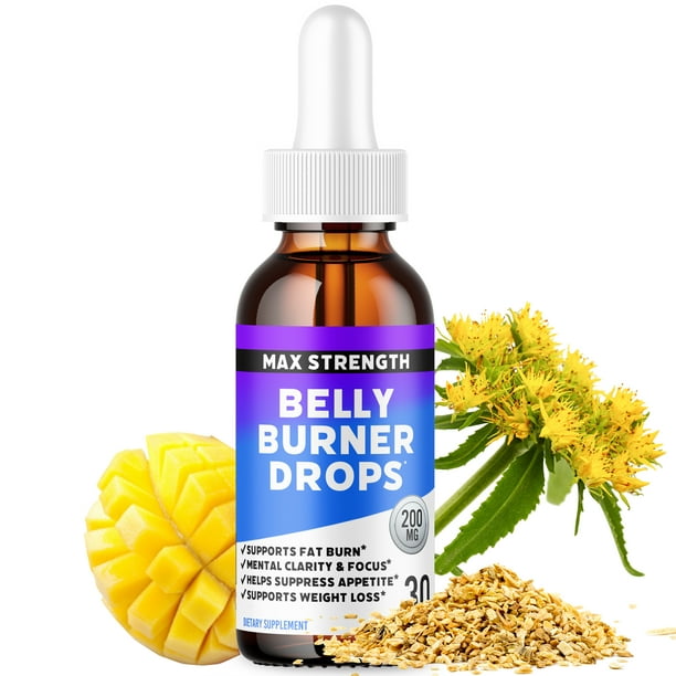 Diet Drops Belly Fat Burner Weight Loss Supplement Pills Faster Fat