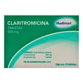 thumbnail image 1 of Claritromicina Medimart 500 mg 10 tabletas, 1 of 4