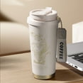 thumbnail image 6 of Insulated Coffee Tumbler 500ml,Travel Coffee Mug,316 Stainless Steel Dual Drink Openings Leakproof Lid Reusable Insulated Coffee Mug Hot and Cold Ideal Travel Mug for Coffee Lover Daily, 6 of 9