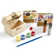 thumbnail image 4 of Melissa & Doug Created by Me! Decorate Your Own Wooden Pirate Chest Craft Kit, 4 of 10