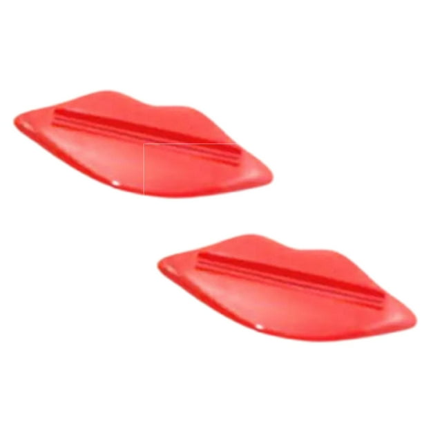 2Pcs Toothpaste Dispenser Squeezer Design Reusable Tube Squeezer for Bathroom Valentine's Day Gift