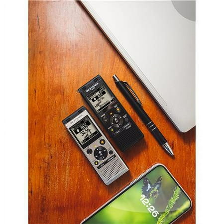 OM System - WS-882 Digital Voice Recorder - Black/Grey