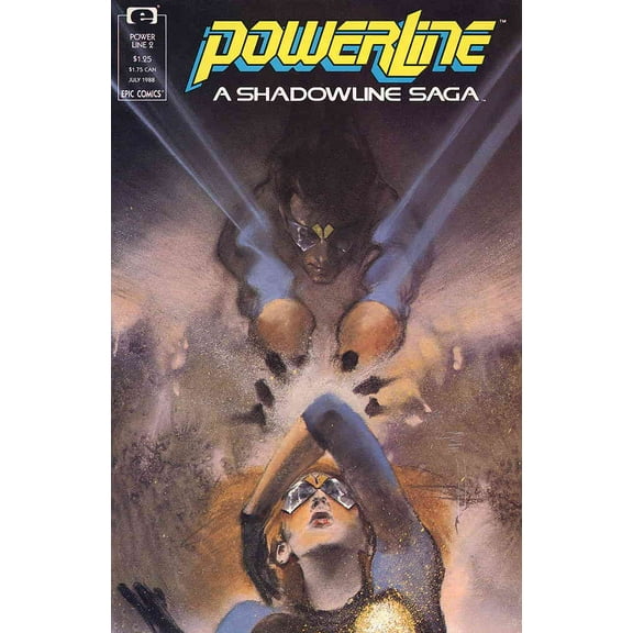 Power Line #2 VF ; Epic Comic Book