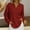 Wine loose fit button down top for women a1, variant on Yrmaups Loose Fit Button Down Long Sleeve Top for Women, Plus Size Collared Casual Blouse, Soft Solid Pullover Tee for Fall Winter Office Daily Wear, Orange S