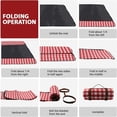 thumbnail image 4 of Picnic Blanket, Picnic Mat, 150X200CM Picnic Blanket, Anti-Sand Beach Blanket, Large Foldable Portable Waterproof Beach Mat, for Garden Camping Beach, 4 of 5