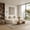 Beige, variant on Curved Sectional Sofa with Chaise, 99'' Modern Luxury Chenille Cloud Couch for Living Room, Oversized 3-Seater Sofa Couch for Living Room, No Assembly