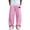 Pink, variant on OIOLOYJM Mens Baggy Sweatpants Wide Leg Elastic Waist Drawstring Lounge Pants with Pockets Casual Loose Fit Workout Athletic Sweat Pants Black L