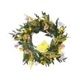 thumbnail image 3 of Corona de de Pascua Corona de margarita artificial Puerta delantera Guirnalda de flores Guirnalda de verdor para ventana, 3 of 9