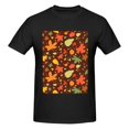 thumbnail image 4 of Bingfone Autumn Leaves Men'S Loose Fit Short-Sleeve Pocket T-Shirt, 4 of 7