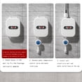 thumbnail image 3 of Apmemiss Clearance Tankless Water Heater, 3000W Portable Electric Instant Hot Water Heater w/Overheating Protection, On Demand Water Heater for Kitchen, Bathroom, Camping & RV, 110V (White), 3 of 8