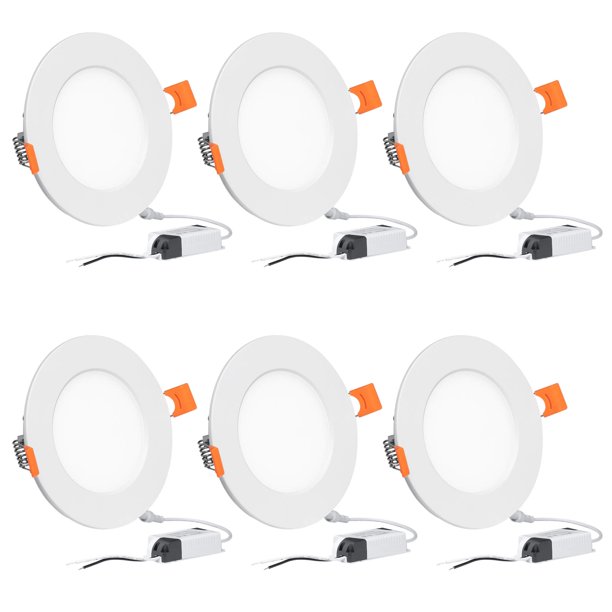 Hyperikon 4 Inch LED Recessed Lighting Slim Downlight, 60 Watt