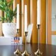 thumbnail image 2 of Candlestick Holders Kit Brass Gold Candlestick Set Wedding Table Decorative Candlestick Stand For Party Dinning, 2 of 4