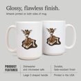 thumbnail image 4 of 15 fl oz Ceramic Mug, Baby Giraffe, Dishwasher & Microwave Safe, 4 of 5