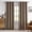 Brown, variant on 100% Blackout Linen Curtains 120 Inches Long 10 FT for Extra Tall Windows, Light Blocking Energy Saving Lightweight Neutral Ceiling to Floor Drapes with Grommets Top(Black,2 Panels,52Wx120L)