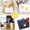 thumbnail image 4 of 34 Sheets Self Adhesive golden Foil Embossed Stickers Round Dot Medal Decoration Sticker for Envelope Card Seal Tree Size: about 165x211mm Stickers: 50mm 12pcs/sheet 34 sheets/set, 4 of 6