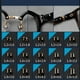 thumbnail image 3 of Eigraketly Tornillos para gafas, gafas de sol, almohadillas nasales universales antideslizantes, Control remoto óptico, piezas de reparación con Herramientas y ferretería, 3 of 6