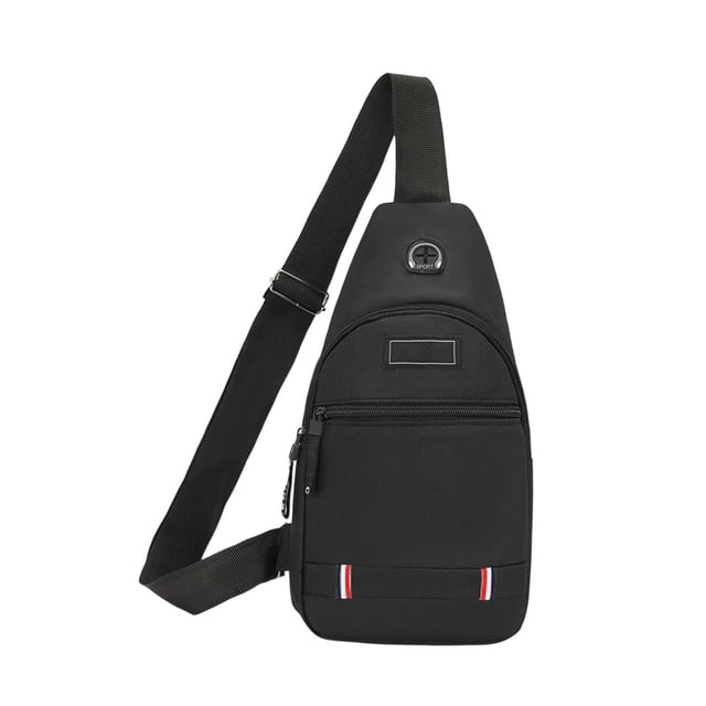 Bolso bandolera pequeño para hombre,mochila informal de hombro,mochila de gran capacidad para viajes y trabajo,bolso ligero de un solo hombro con diseño diagonal para el día a día,la escuela y