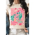 thumbnail image 6 of Boho Cowgirl Boot Floral Graphic T Shirts, 6 of 11