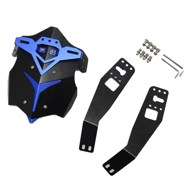 de repuesto para motocicleta, guardabarros para rueda trasera, guardabarros con soporte de montaje para Grom MSX125 Azul DYNWAVEMX Salpicaduras de aletas de barro de la motocicleta