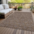 thumbnail image 6 of Addison Rugs Chantille Indoor/Outdoor Transitional Floral Chocolate Washable Rectangle Rug, 10' x 14', 6 of 6