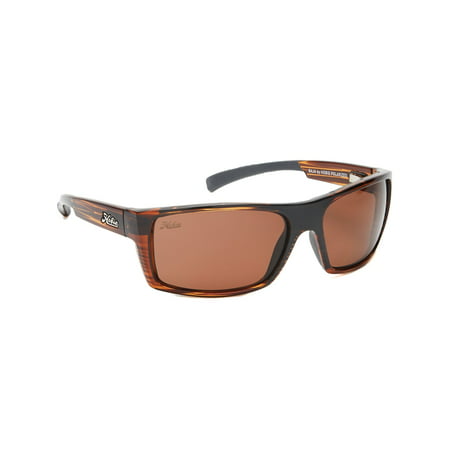 Hobie Eyewear Baja Sunglasses Shiny Brown Frame Polarized Copper Lens