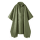 thumbnail image 1 of Capas Impermeable Poncho Para Hombre Mujer Dama Muy Duradero VERDDE MILITAR, 1 of 5