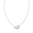 thumbnail image 1 of Colgante corto Kendra Scott Cheer chapado en rodio, 1 of 2