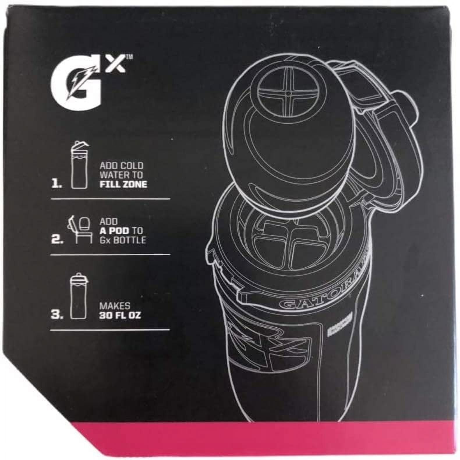 Gatorade GX Pods, Strawberry Raspberry, 3.25oz Pods