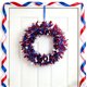 thumbnail image 1 of 250 Star Spangled Garland Red White Blue Flag Bunting Patriotic Supplies 2026 Decorations For Semiquincentennial Celebration Independence Day, 1 of 6