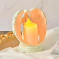 thumbnail image 4 of Estatuilla de Ángel de resina estatua candeliere soporte casa iglesia Oficina Navidad Decoración, 4 of 9